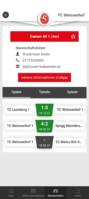 TC Weissenhof Screenshot 2