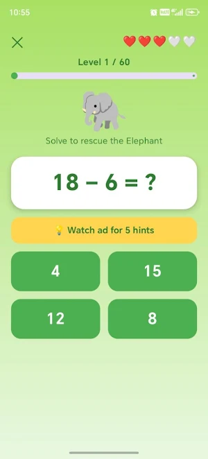 Math Zoo Rescue: Kids Math Screenshot 1