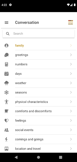 Oji-Cree Conversation Screenshot 1
