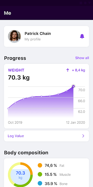 EvolutFlow: Fitness & Mindset Screenshot 2