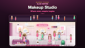 Glam Empire: Makeup Tycoon Screenshot 0