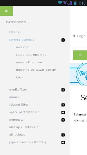 Filter Air Screenshot 1