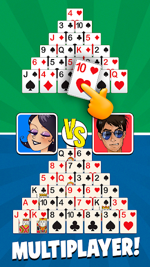 Pyramid Solitaire Online Screenshot 1