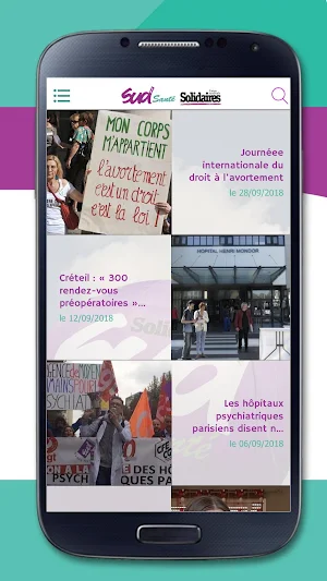 SUD Santé AP-HP Screenshot 0