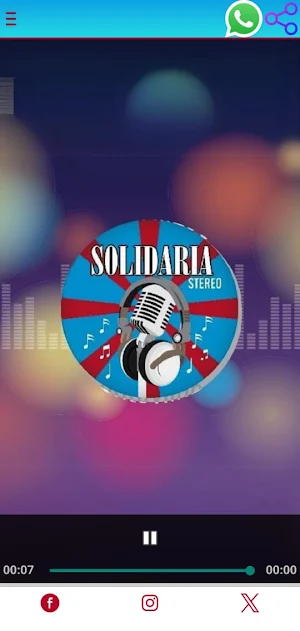 Solidaria Stereo Screenshot 0