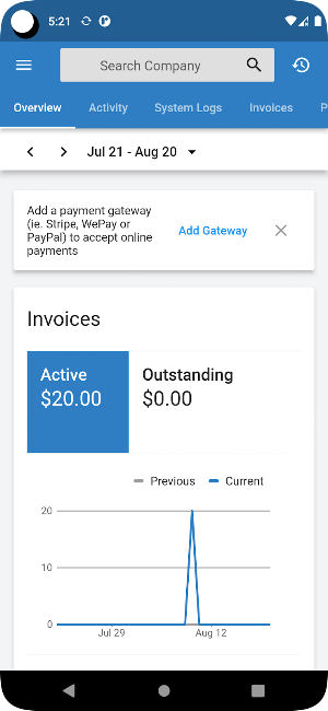 ThatsEnd Invoice Screenshot 0