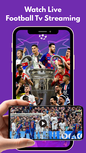 Football Live TV Streaming HD Screenshot 0