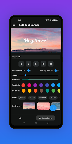 LED Text Banner: Text Scroller Screenshot 3