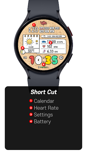 SamWatch Doddle Weather 5 Screenshot 2