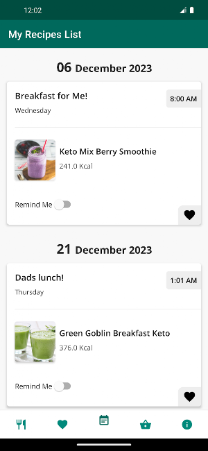 Keto Diet Smoothie Recipes Screenshot 3