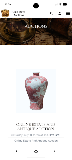 Olde Trove Auctions Screenshot 2
