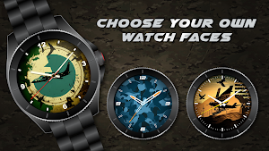 Military Watchface for Wear OS Screenshot 1