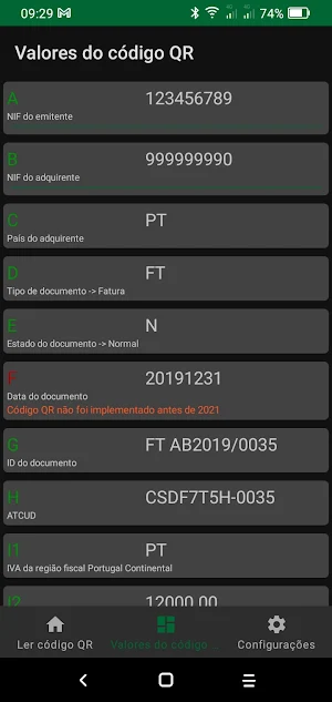PChouse invoice QR code Screenshot 1