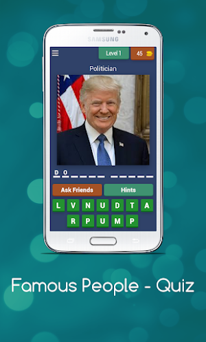 Famous People - Quiz Screenshot 0