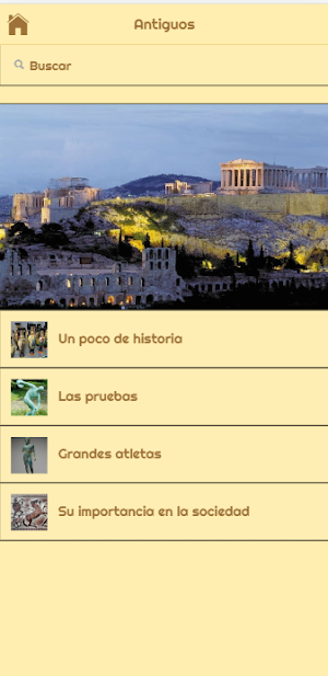 Olympic history and anecdotes Screenshot 1