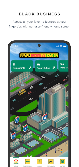 Black Business Traffic Screenshot 1