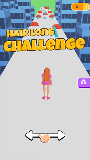 Hair Long Challenge: Permainan Screenshot 2