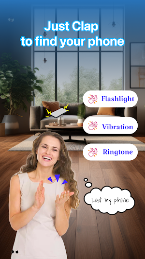 Find My Phone By Clap & Flash Screenshot 3