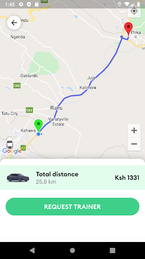 Udriving - Request Training Screenshot 1
