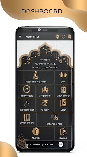 Prayer Times, Qibla Compass Screenshot 1