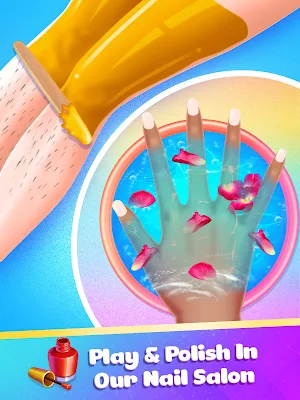 Nail polish game nail salon Screenshot 2