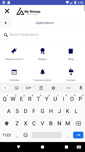 My Sherpa Screenshot 1