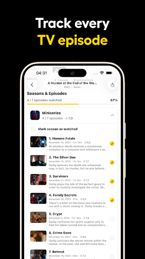 Muvy: Movies & TV Tracker Screenshot 3