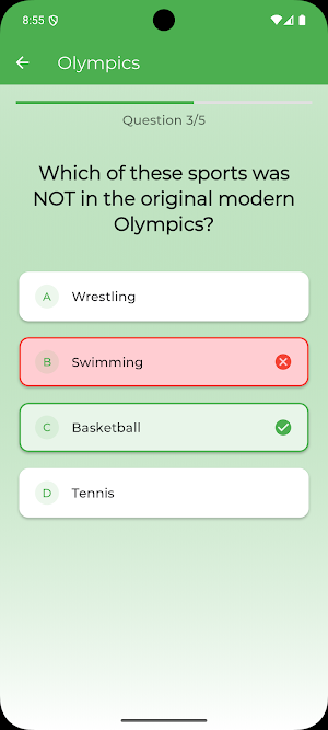 Parik 24/7 Quiz Sport Screenshot 2