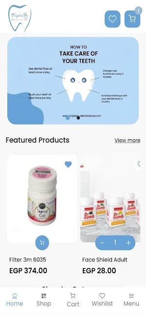 Triple M Dental Store Screenshot 0