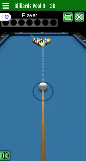 3D Billiards Pool 8 Screenshot 1
