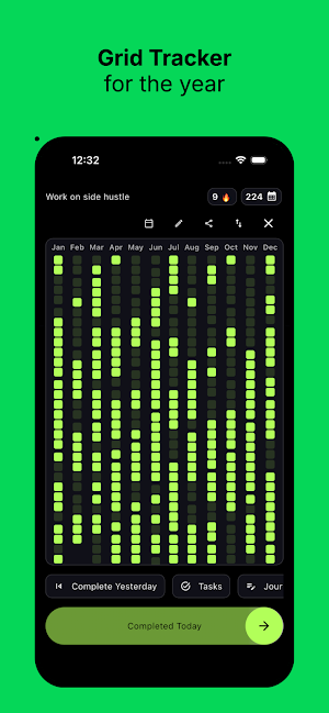 Habit Tracker - HabitSwipe Screenshot 2