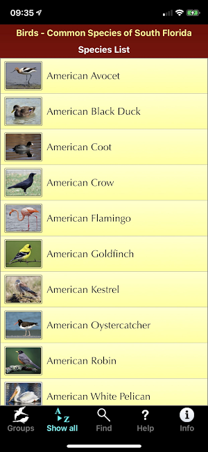 Birds of South Florida Screenshot 1