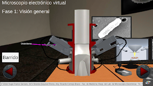 Microscopio electrónico virtual Screenshot 0