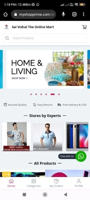 Sai Vishal The Online Mart Screenshot 0