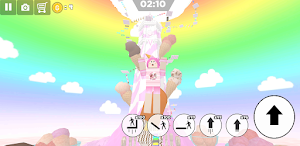 ice cream tower swirl parkour Screenshot 2