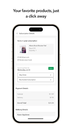 Parentgiving Screenshot 2