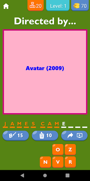 Guess Director by Movie Game Screenshot 0