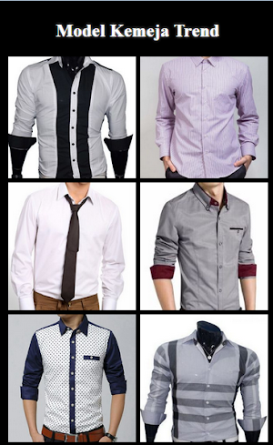 Model Trend Shirt Screenshot 1