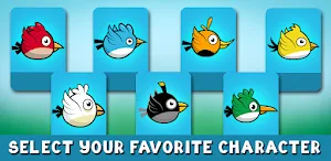 Flippy Bird - Flappy Fly bird Screenshot 1