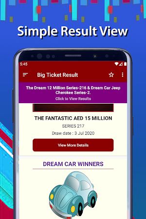 Abu Dhabi Big Ticket Lottery Results Screenshot 1