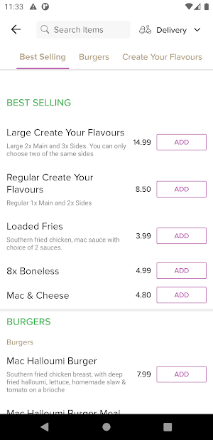 Favourite Flavours Screenshot 2