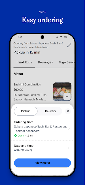 Sakura Japanese Sushi Screenshot 2