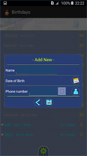 Birthday Reminder Pro Screenshot 3