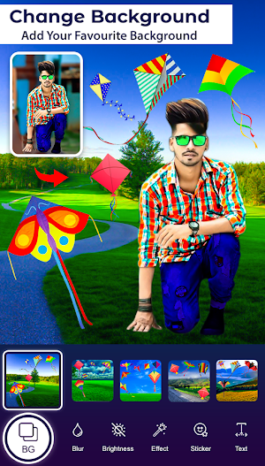 Makar Sankranti Photo Editor Screenshot 3