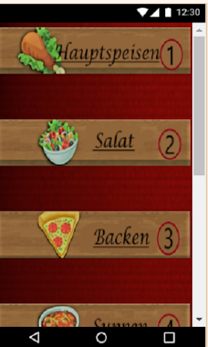 Oriental food Screenshot 1