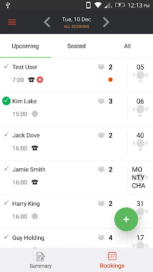 BookingDiary Screenshot 2