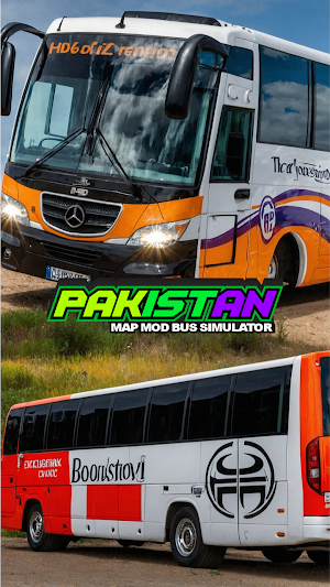 Pakistan MAP mod bus simulator Screenshot 0
