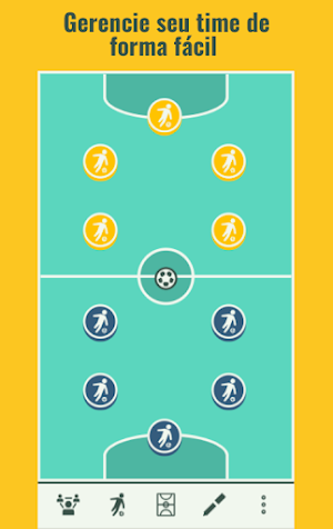 Quadro Tático de Futsal Screenshot 0