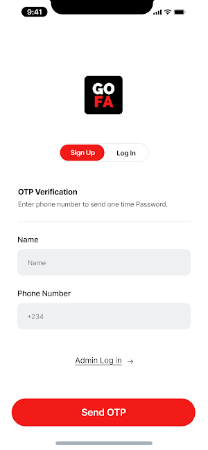 MyGOFA Screenshot 1