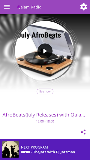 Qalam Radio Screenshot 0